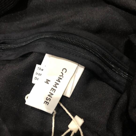 Commense Womens Flare Skirt Size Medium‎ Black Back Zip Knee Length Casual NWT - Picture 4 of 8